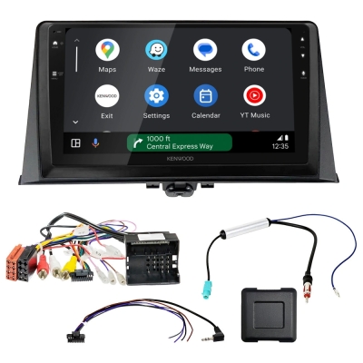 Kenwood DMX80AXS bilstereopaket till Citroën Berlingo K9 2018-
