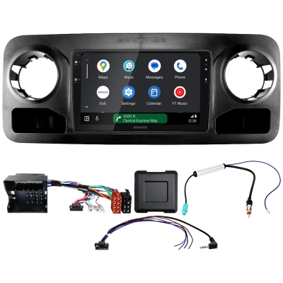 Kenwood DMX80AXS bilstereopaket till Mercedes Sprinter W907/W910 2018-