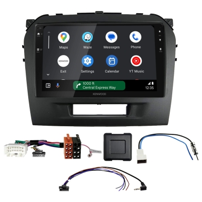 Kenwood DMX80AXS bilstereopaket till Suzuki Vitara 2015-2024