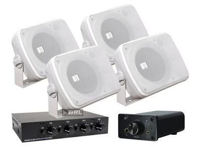 Dayton Audio DTA-120 + System One högtalarväxel + Veres Audio 255WIT