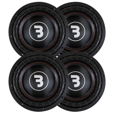 4-pack Bass Habit Elite 2 E2300D1, 12 tums baselement