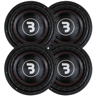 4-pack Bass Habit Elite 2 E2300D2, 12 tums baselement