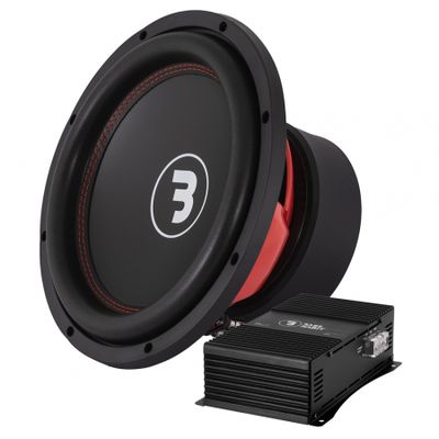 Bass Habit Elite E300D2 & SPL ELITE 1000.1DF, baspaket