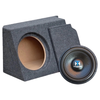 Baslåda med Hammer Tech LCW12V2 till BMW E39 Sedan 94-04