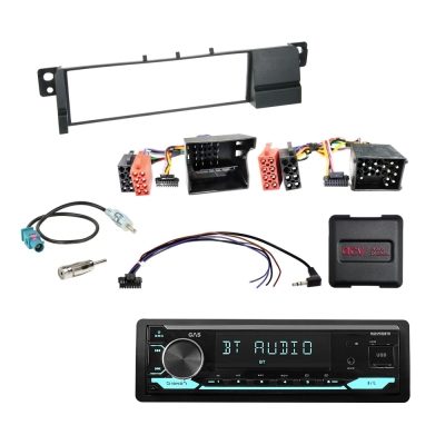 GAS MAD M130-BTN bilstereopaket till BMW E46