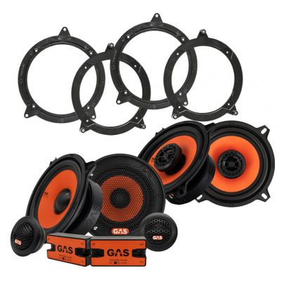 GAS MAD Högtalarpaket till BMW E46 Sedan/Touring/Coupé