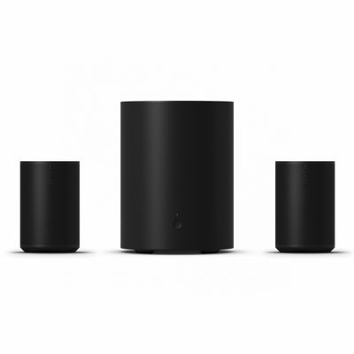 Sonos Era 100 & Sub Mini 2.1 högtalarpaket, svart