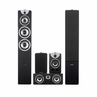 Dynavoice Magic F-7 EX V3 5.0 högtalarpaket, svart