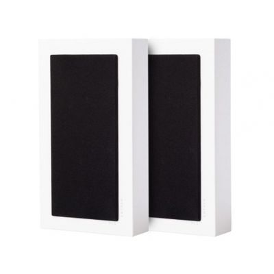 2-pack DLS Flatbox Midi vägghögtalare i vitt