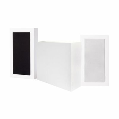 DLS Flatbox Midi On-Wall 2.1 högtalarpaket, vitt