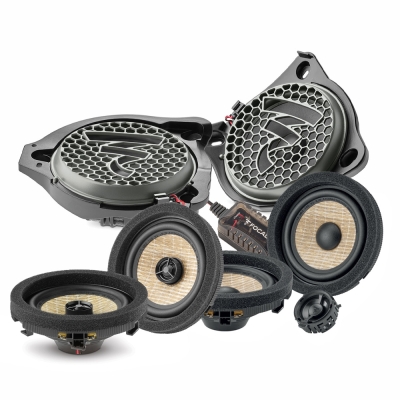 Focal Inside högtalarpaket till Mercedes 2022-, fram och bak