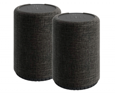2-pack Audio Pro G10, mörkgrå röststyrd smarthögtalare
