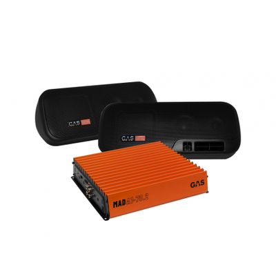 GAS GSB780 lådhögtalare & MAD A1-70.2, högtalarpaket