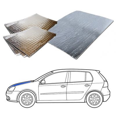 Ljudisolering till Halvkombi, motorhuv