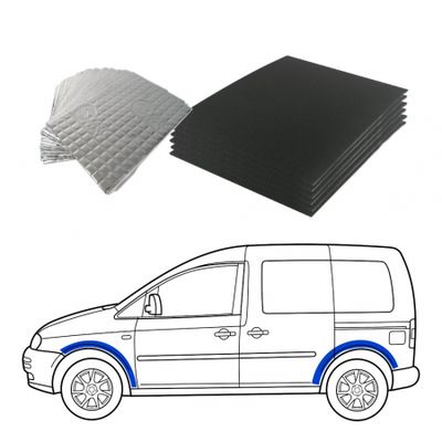 Ljudisolering till Skåpbil, hjulhus