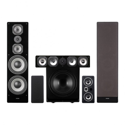 Dynavoice Challenger M-105 EX v4 högtalarpaket 5.1, svart