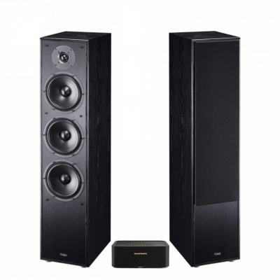 Marantz Model M1 & svarta Magnat MS70, 2.0 stereopaket