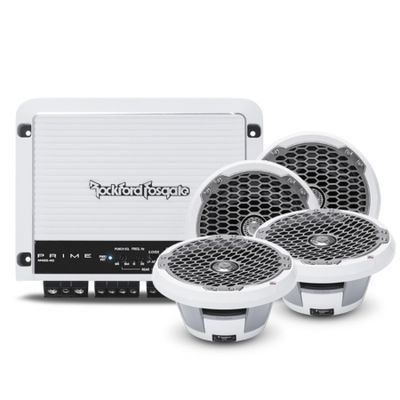 Rockford Fosgate PM262 + M400-4D Marinförstärkare