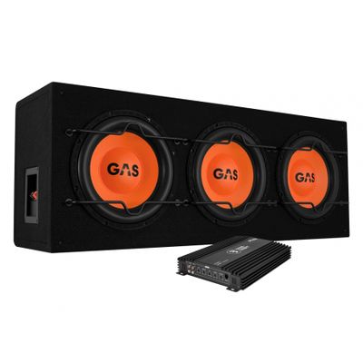 GAS MAD B1-310 & Bass Habit Play Power 600.1, baspaket