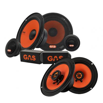 GAS MAD K1/X1, fram- och bakhögtalare