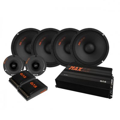 4-pack GAS MAD PM2-64 SPL-paket med steg, medium