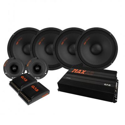 4-pack GAS MAD PM2-84 SPL-paket med steg, medium