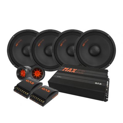 4-pack GAS MAD PM2-84, SPL hatthyllepaket med steg