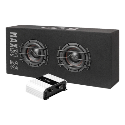 GAS MAX B1-28 med Bass Habit SP12001FR, 2x8 baspaket