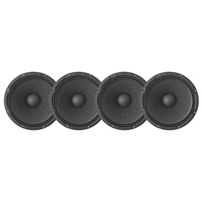 4-pack GAS MAX PM2-64, 6.7 tums midbas/mellanregister