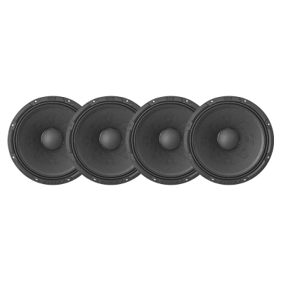 4-pack GAS MAX PM2-84, 8 tums midbas/mellanregister