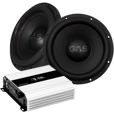 2-pack GAS MAX S1-12D1 med Bass Habit SP31001FR, 2x12 baspaket