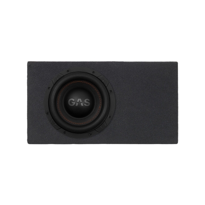 Kompakt portad 1x8 tum baslåda med GAS MAX S1-8D1