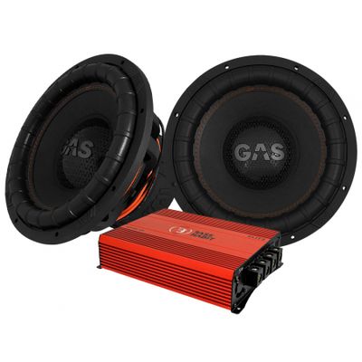 2-pack GAS MAX S2-15D1 & SPL ELITE 5100.1DF, baspaket