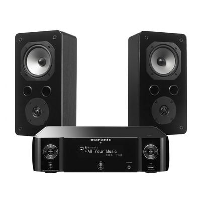 Marantz M-CR511 & Dynavoice Challenger S-5 EX v4 Svart, stereopaket