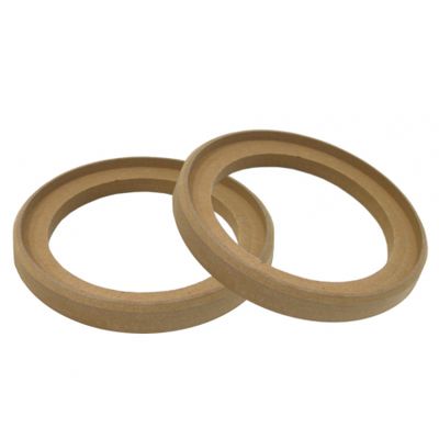 2-pack försänkta MDF-ringar, 10 tum