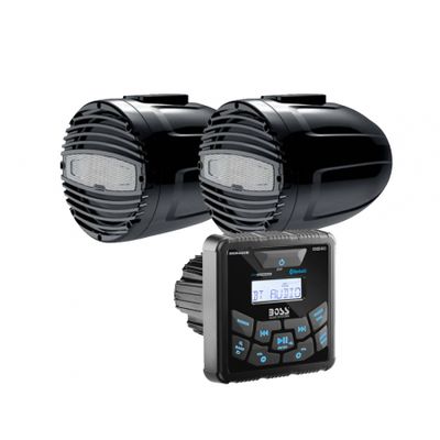 BOSS MGR450B & Hertz HTX 8 sporthögtalare, marinpaket