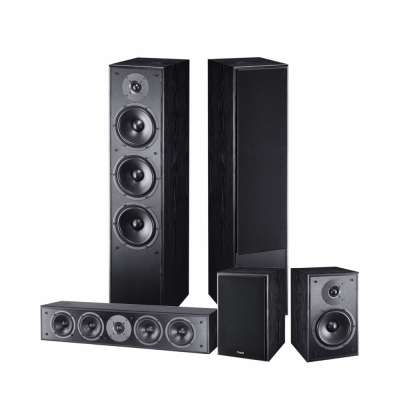 Magnat Monitor S70 5.0 högtalarpaket, svart