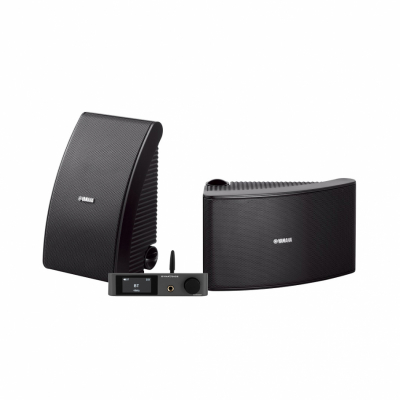 Dynavoice CA802BT & Yamaha NS-AW592 utomhushögtalare, svart