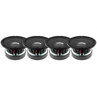 4-pack DS18 Pancadão PRO-1KP8.4, extrem 8 tums midbas