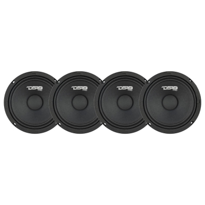 4-pack DS18 PRO-GM6.4, 6.5 tums midbas