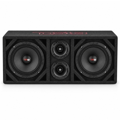 DS18 PRO-X8.4M i VOC8PRO, SPL-låda med diskanter