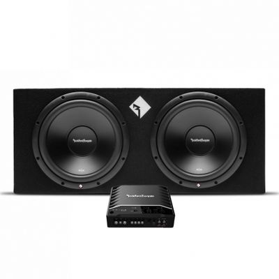 Rockford Fosgate R2-2X12 & R2-250X1, baspaket