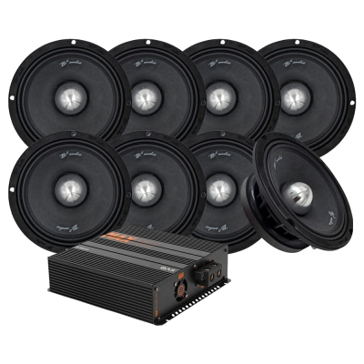 8-pack B2 RAGE8PV3 med MAX PA1-1500.2DZ1, SPL-paket