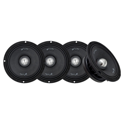 4-pack B2 Audio RAGE8PV3, 8 tum midbas