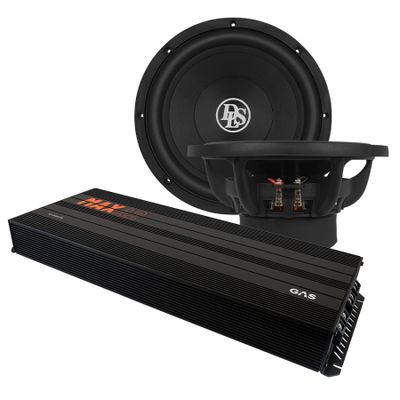 2-pack DLS Reference RCW12.D2 & GAS MAX A2-2500.1DL, baspaket