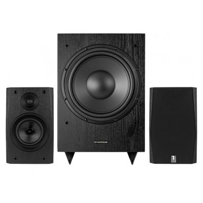 System One S15B & Dynavoice Magic MW10 2.1 högtalarpaket, svart