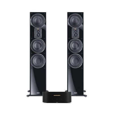 Marantz Model M1 & Magnat Signature 507 2.0 stereopaket, svart