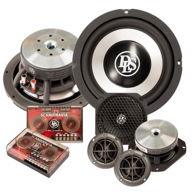 DLS Scandinavia, makalöst 6.5tum 3-vägs kitsystem