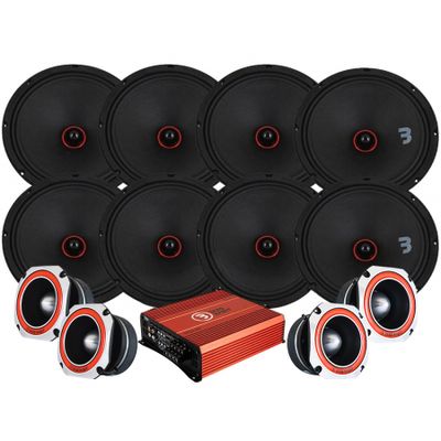 Bass Habit SPL Elite SE200M & SE45T SPL-paket med steg, large