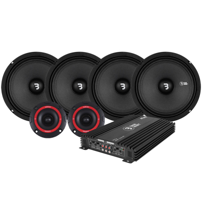 4-pack Bass Habit SP165M, SP25A & 65.4 SPL-paket, medium